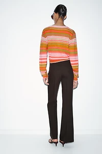 STRIPED CARDIGAN