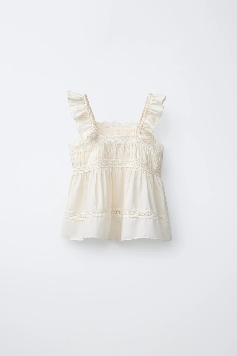 BLOUSE EN DENTELLE