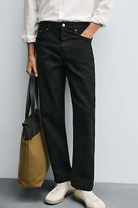 STRAIGHT FIT PANTS