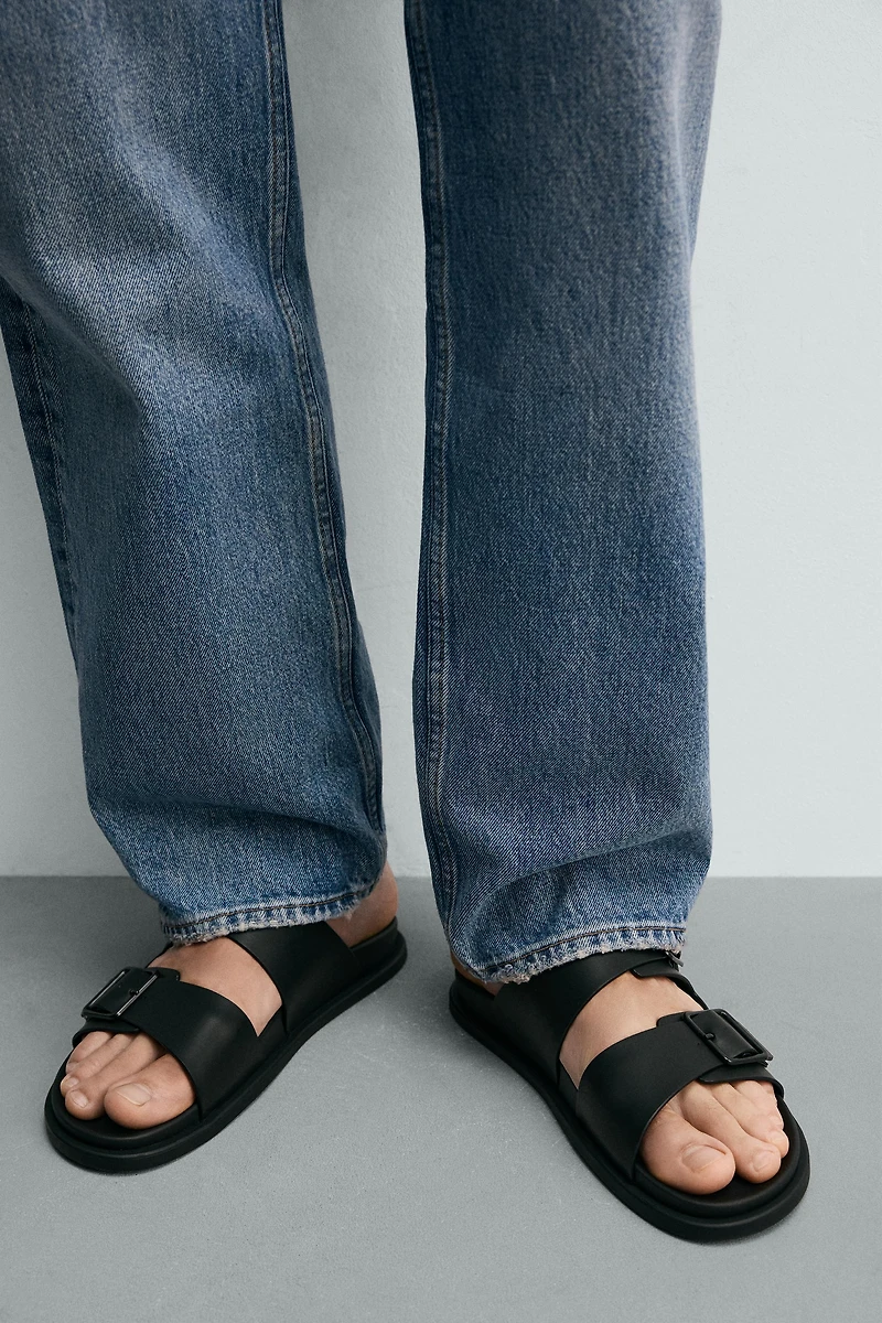 DOUBLE STRAP SANDALS