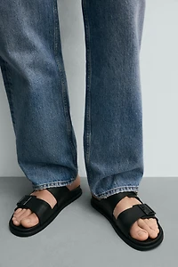 DOUBLE STRAP SANDALS