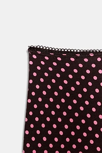 POLKA DOT MIDI SKIRT