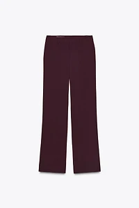 SEAMED STRAIGHT LEG PANTS
