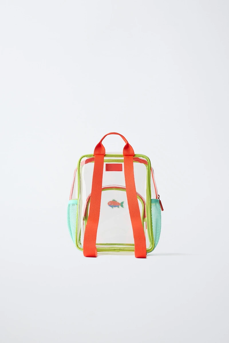 TRANSPARENT BACKPACK