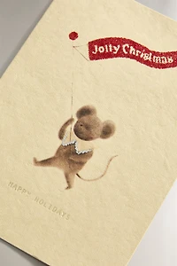 SET OF CHRISTMAS MICE POSTCARDS (SET OF 6)