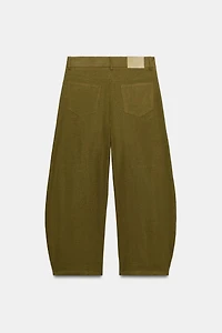LINEN BALLOON PANTS