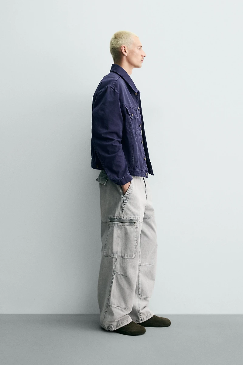 WASHED RELAXED-FIT JACKET