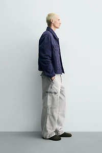 WASHED RELAXED-FIT JACKET