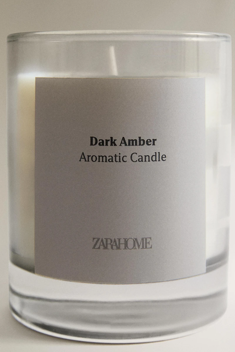 (200 G) BOUGIE PARFUMÉE DARK AMBER