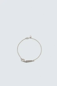 BRACELET À MAILLONS MÉTALLIQUES
