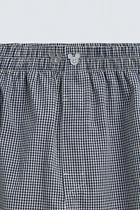 CHECK POPLIN BOXERS HARRY LAMBERT FOR ZARA X DISNEY