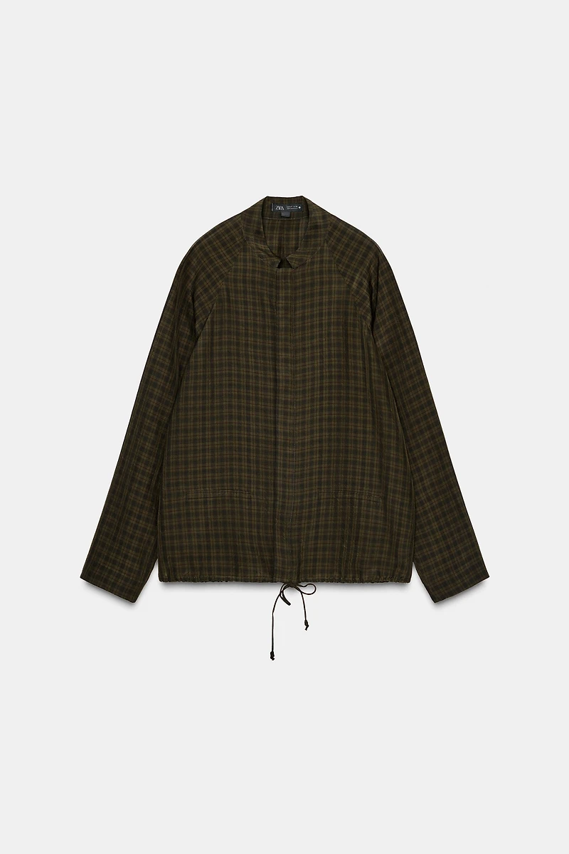 PLAID SHIRT ZW COLLECTION