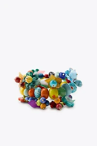 MULTICOLOR BEADED BRACELET PACK