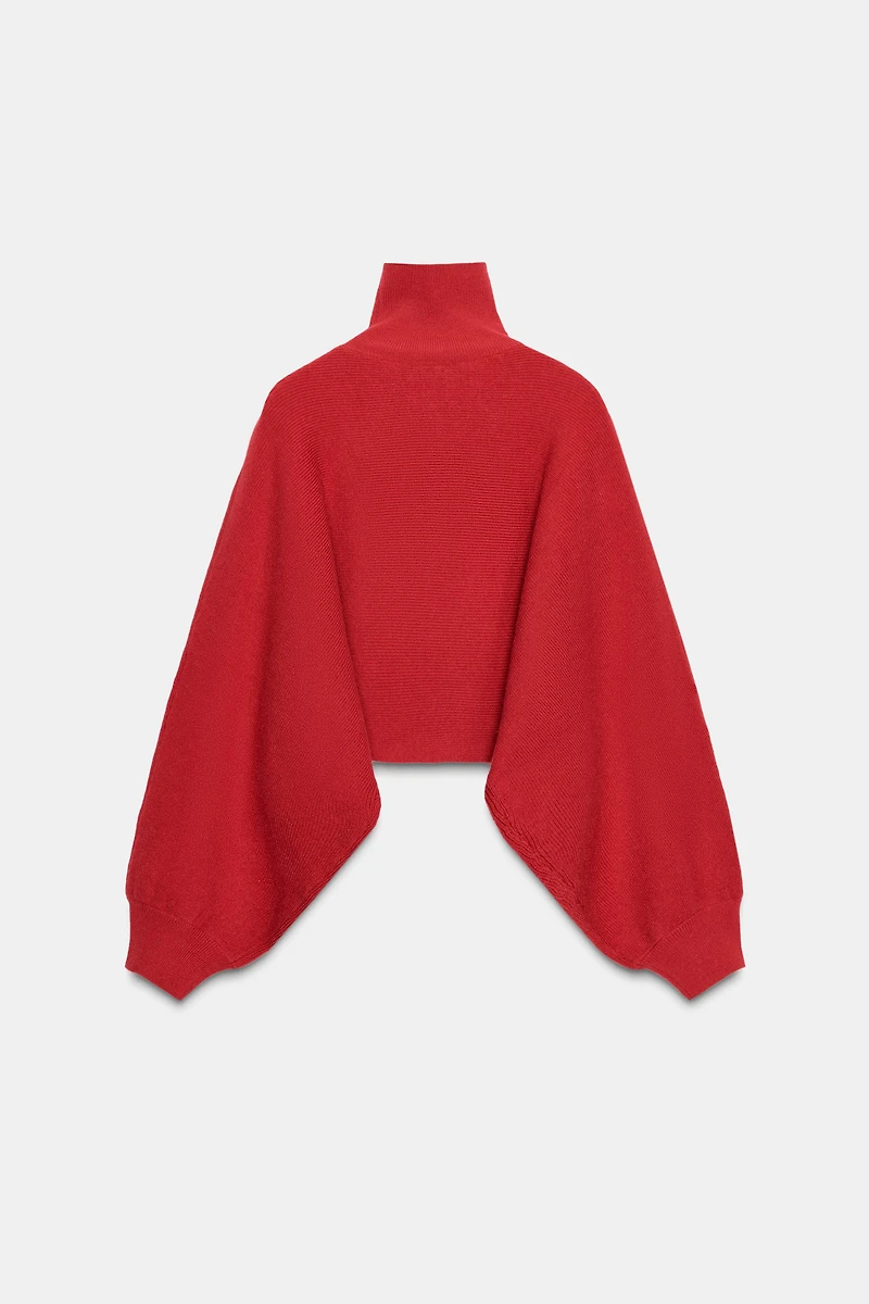 WIDE SLEEVE KNIT JUMPER