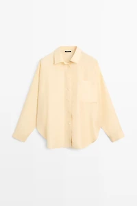 Flowing 100% silk shirt