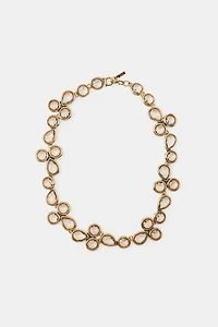 CRYSTAL PIECE NECKLACE