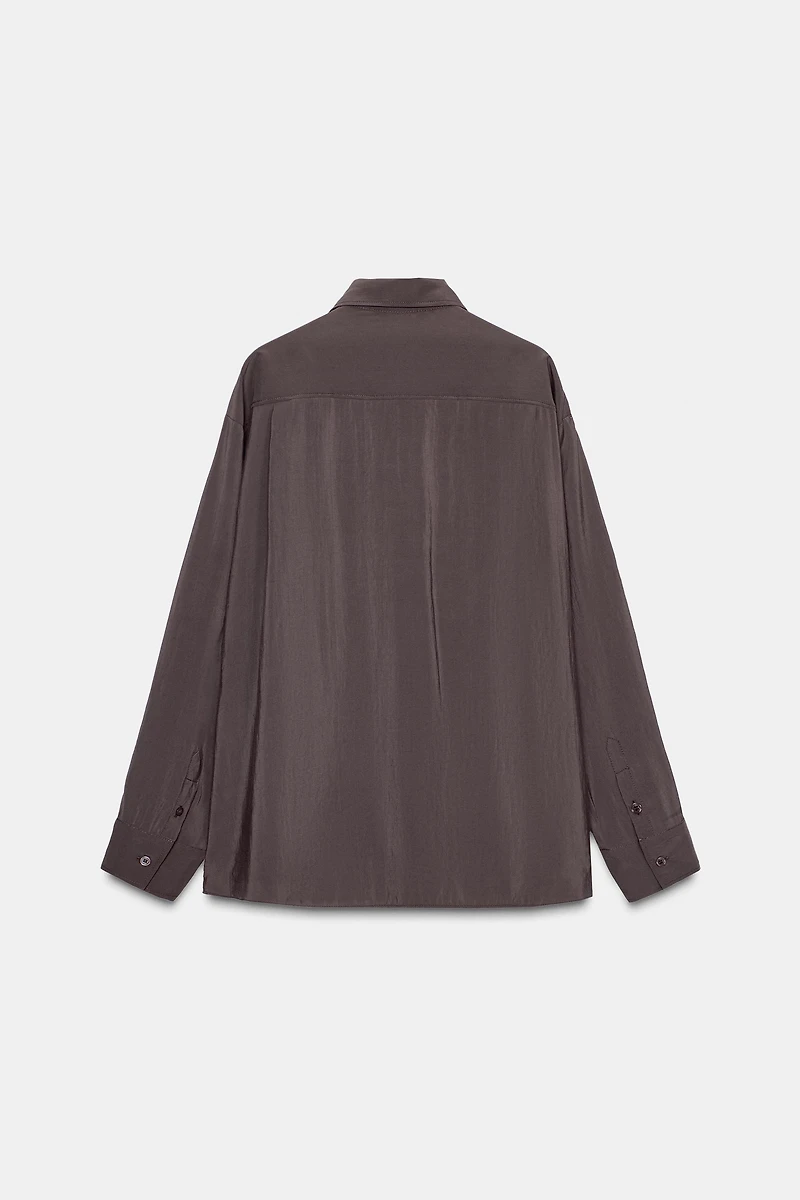 CHEMISE OVERSIZE FLUIDE