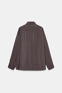 CHEMISE OVERSIZE FLUIDE