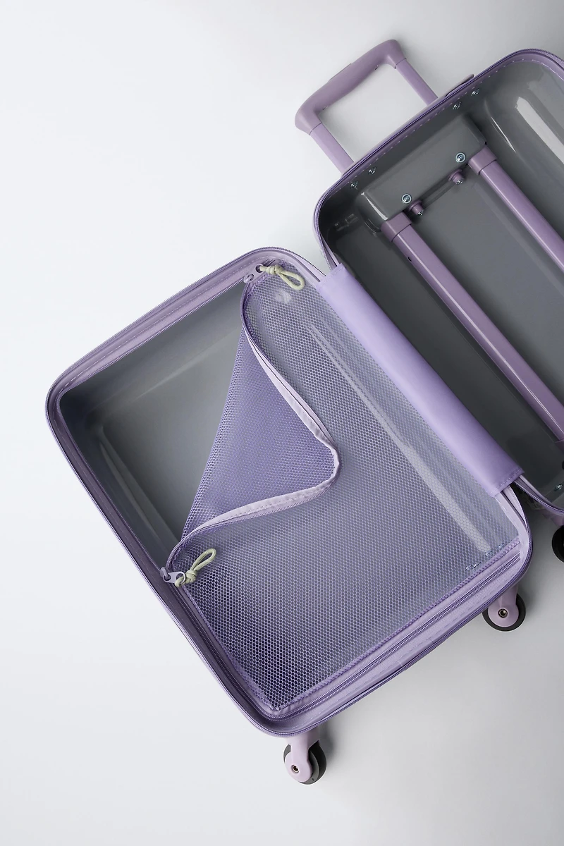VALISE DE VOYAGE À FLEURS