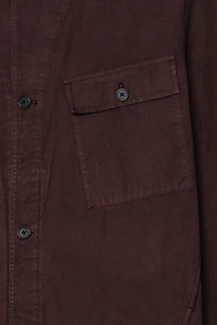 RELAXED FIT OVERSHIRT WITH POCKETS