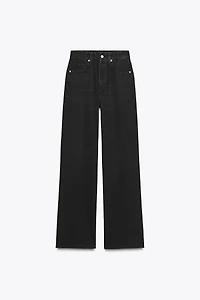 TRF HIGH RISE WIDE LEG JEANS