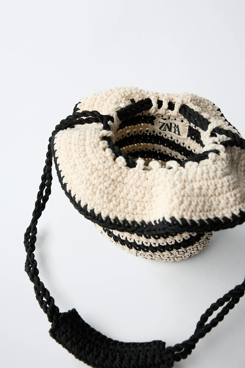 CROCHET CROSSBODY BAG