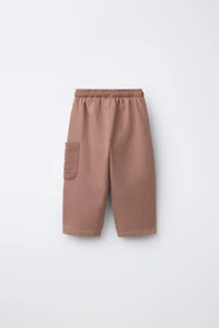 COMBINATION TEXTURE PANTS
