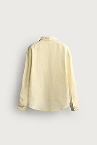 100% LINEN POLO SHIRT