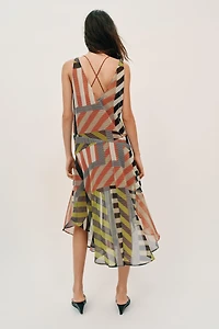 PATCHWORK PRINT DRESS