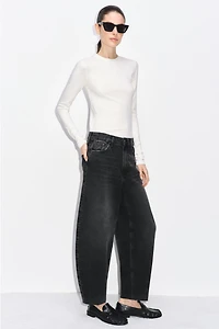 ZW COLLECTION HIGH-WAIST BARREL JEANS
