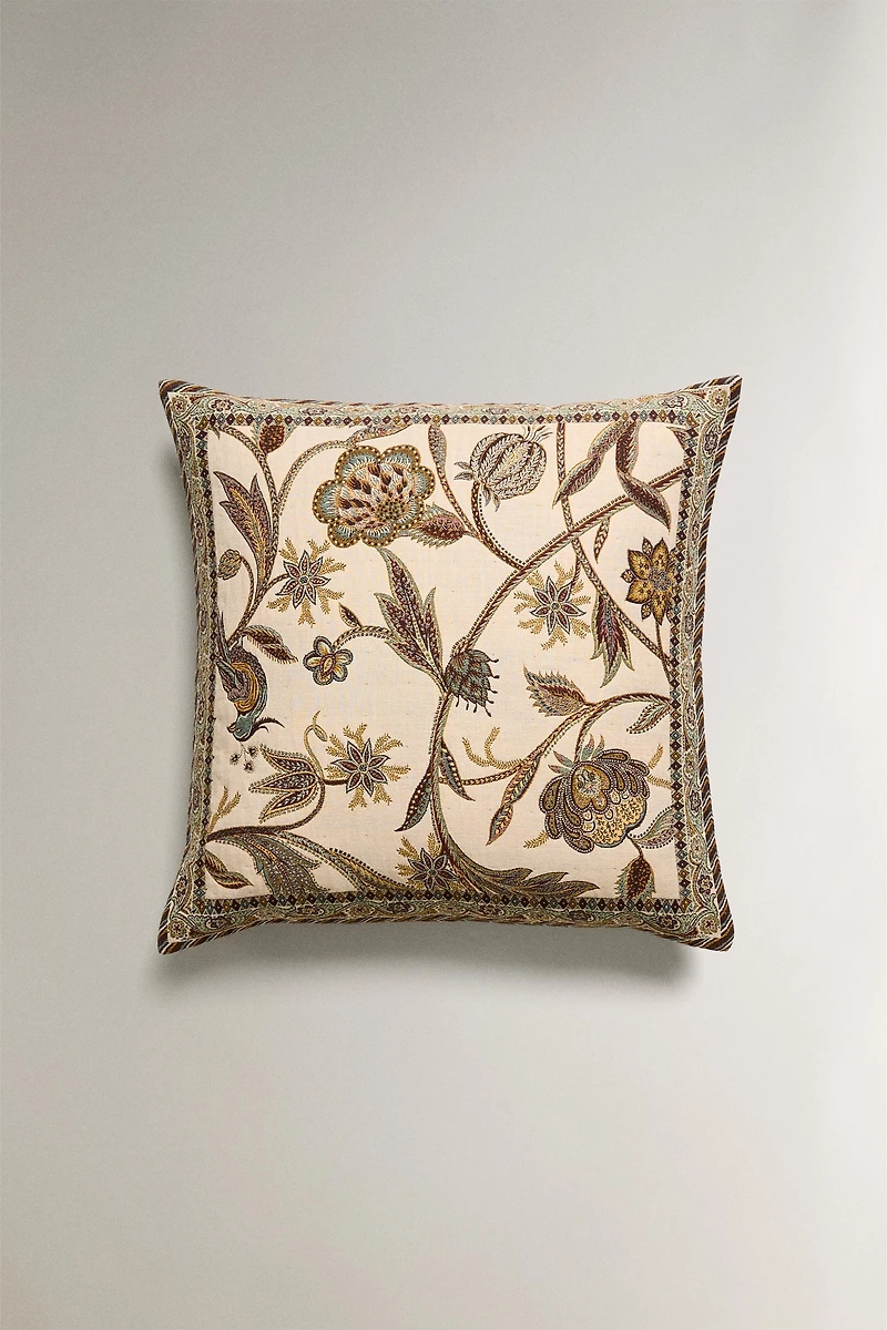 HOUSSE DE COUSSIN JACQUARD