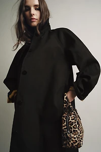 ZW COLLECTION BUTTON LONG TRENCH COAT