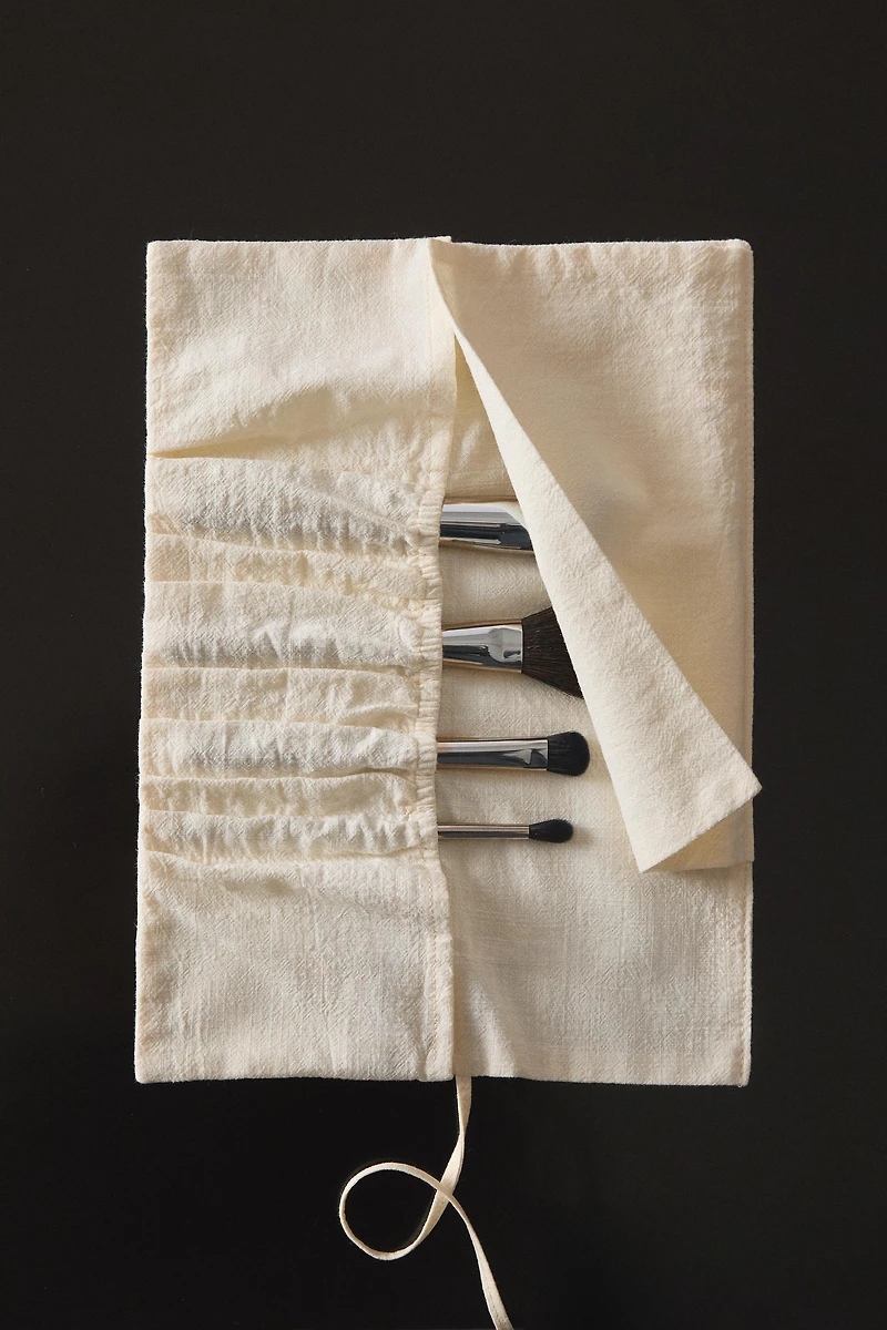 TROUSSE À PINCEAUX DE MAQUILLAGE