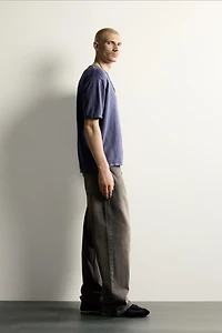 TEXTURED KNIT T-SHIRT