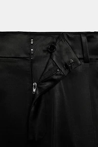 PANTALON SATINÉ À PINCES ZW COLLECTION