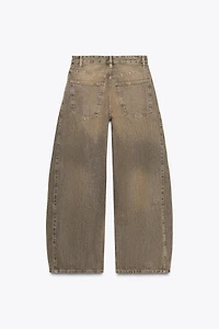 TRF OVERSIZE HIGH WAISTED JEANS
