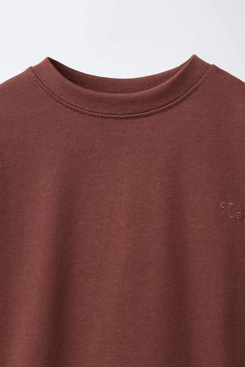 T-SHIRT HEAVY WEIGHT BRODÉ