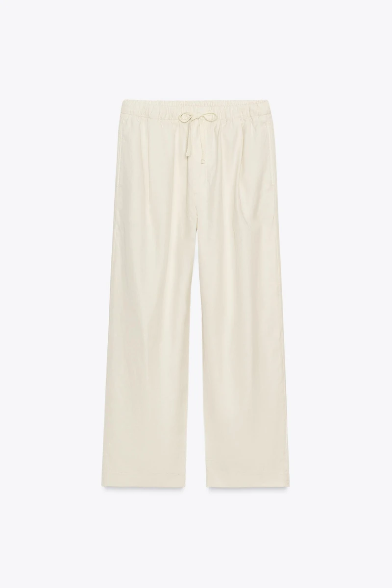 ZW COLLECTION WIDE LEG JOGGER PANTS