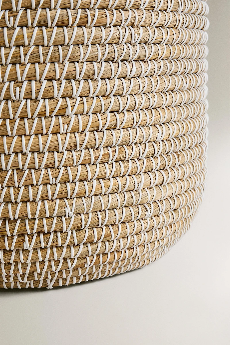ROUND BASKET WITH LID