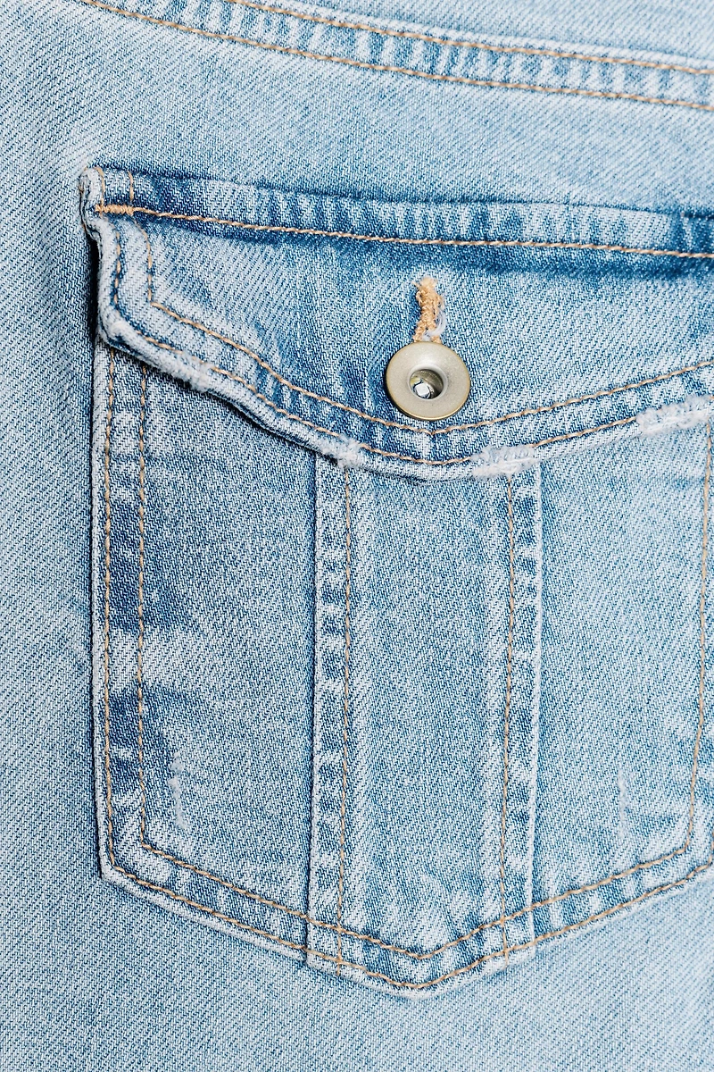 JEAN TRF BOOTCUT TAILLE BASSE