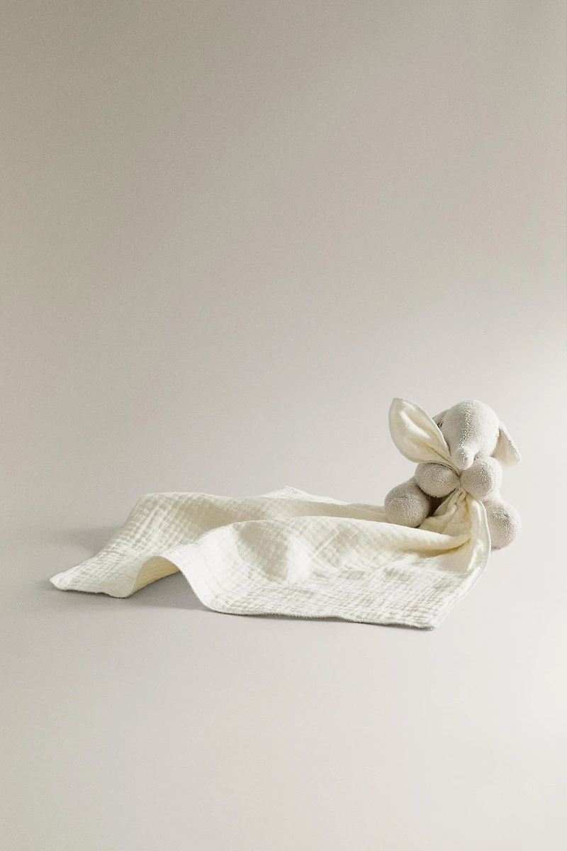 ELEPHANT BABY SECURITY BLANKET