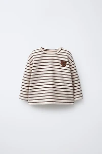 STRIPED BEAR T-SHIRT