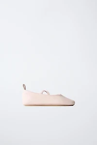 BALLERINES EN CUIR