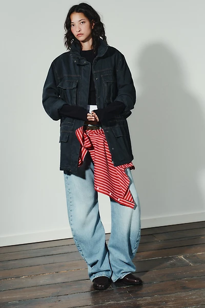 VESTE POCHES SURPIQÛRES