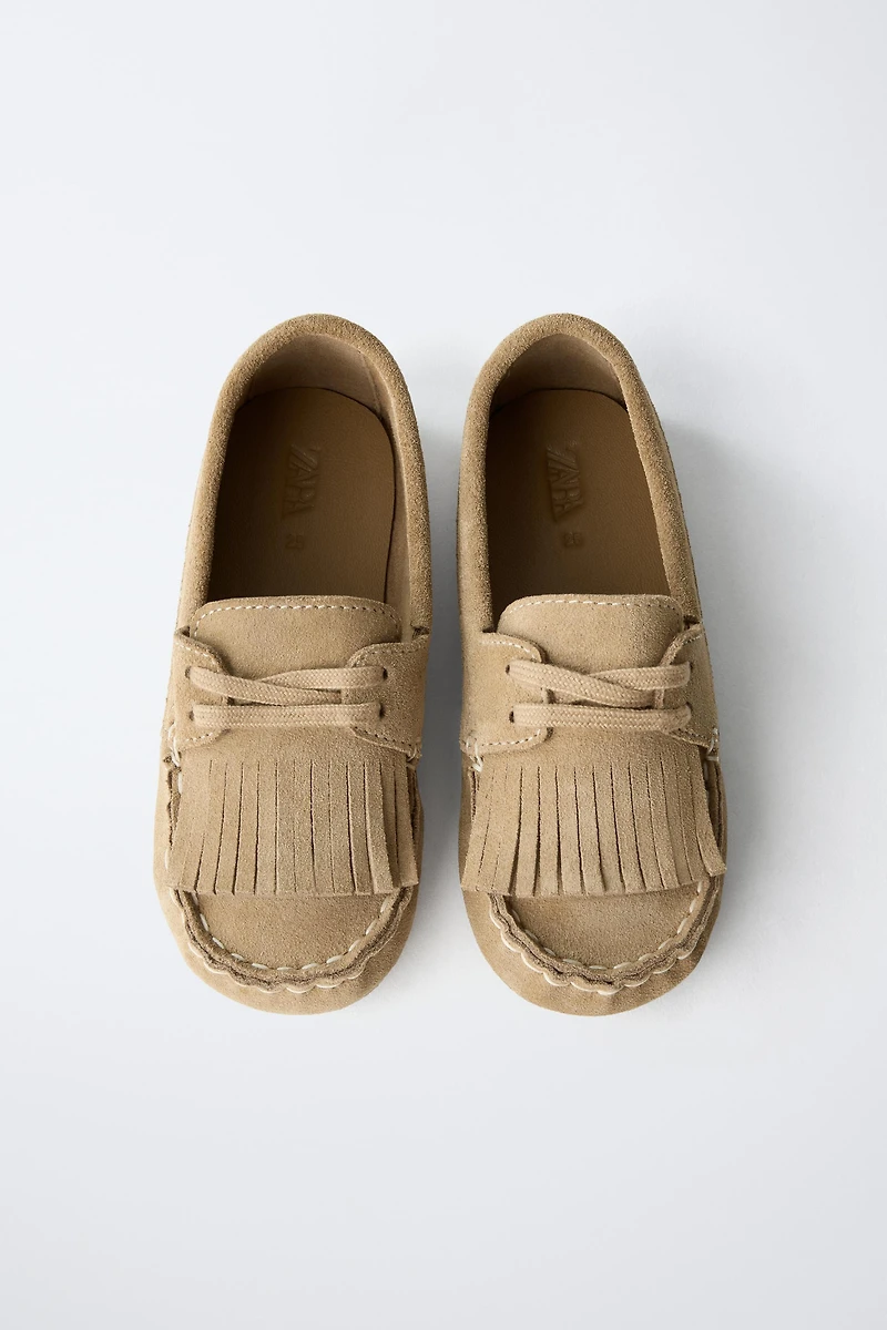 LEATHER LOAFERS