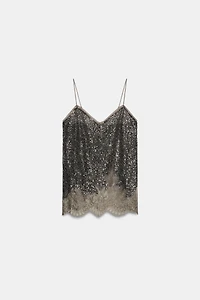 ZW COLLECTION SEQUIN CAMISOLE