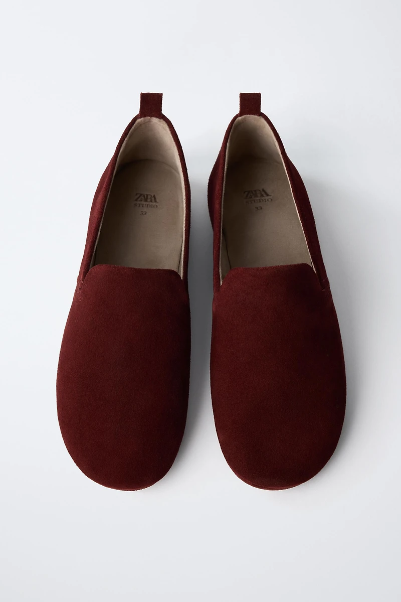 LIMITED EDITION LEATHER SLIPPERS