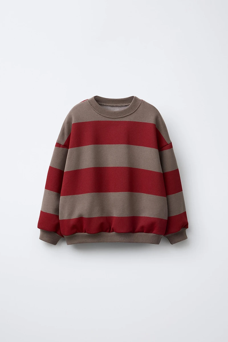 STRIPED SWEATSHIRT