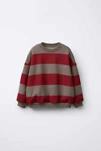 STRIPED SWEATSHIRT