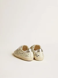 Old School Junior with suede star and metallic leather heel tab